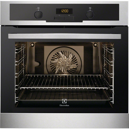 Electrolux Oven EOB5351AOX 74 L, Black, Stainless steel, Push pull, Height 59.4 cm, Width 59.4 cm, Built-in Oven