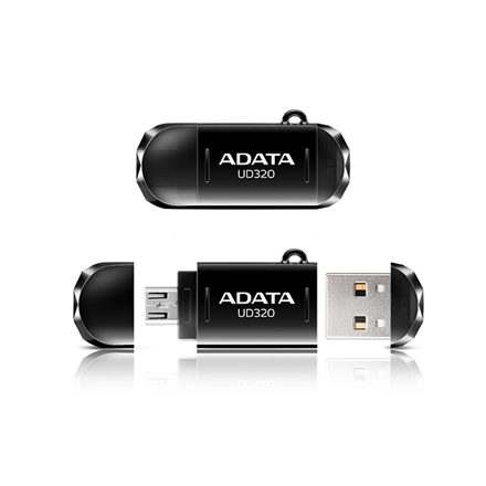 ADATA UD320 16 GB, USB 2.0/Micro-USB, Black