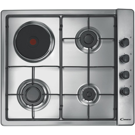 Candy CLG 631 SPX Gas/Electric 3+1, Number of burners/cooking zones 4, Stainless steel,