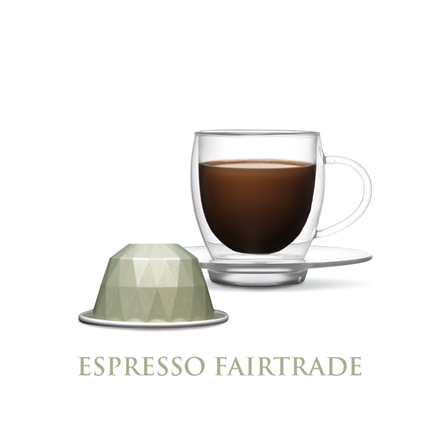 Belmoca Fair Trade Coffee Capsules, 10 capsules, Coffee strength 4/12, 55 g