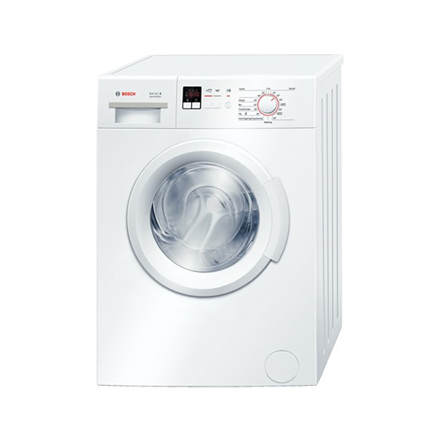 Bosch Washing machine WAB24166SN Front loading, Washing capacity 6 kg, 1200 RPM, A+++, Depth 55 cm, Width 60 cm, White, Display, LED