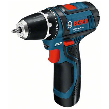 Bosch Cordless drill 10.8-2 10.8 V, 1.5 Ah, Li-Ion, Batteries included 2 pc(s)