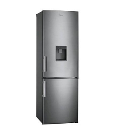Haier Refrigerator HBM-686SWD Free standing, Combi, Height 185 cm, A+, Fridge net capacity 220 L, Freezer net capacity 89 L, 42 dB, Silver