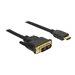 DELOCK Cable DVI 18+1 > HDMI-A 1,5 m bl.
