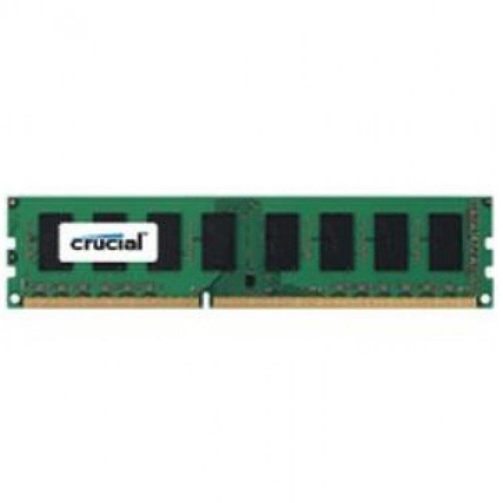 Crucial RAM 4GB DDR3 1600 MT/s (PC3-12800) CL11 Unbuffered UDIMM 240pin Single Ranked