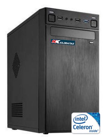 Kompiuteris "Ekonomiškas" / Intel® Celeron® J1800 (2x2.41 GHz) / 4GB DDR3 1600MHZ / 500GB 7200RPM / Intel® HD Graphics / DVD+-RW / 160202_v