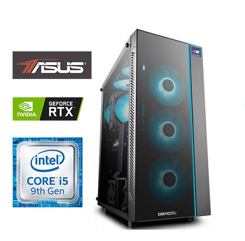 Kompiuteris "eSports Gaming 3" | Intel® Core™ i5-9400F 2.9~4.1GHz („CoffeeLake“) | ASUS PRIME H310M-K R2.0 | 8GB DDR4 | 480GB SSD (Skaitymo greitis ~560 MB/s) | GeForce™ RTX 2060 6G | 171264_k 