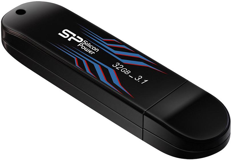 Silicon Power flash drive 32GB Blaze B10 USB 3.0, blue
