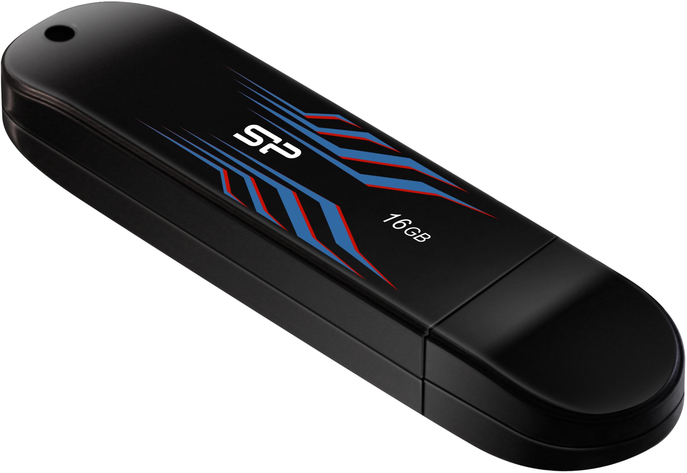 Silicon Power flash drive 16GB Blaze B10 USB 3.0, blue