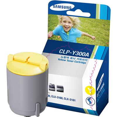 Samsung Yellow Toner-CLP-300/CLX-2160/CLX 3160 Series 1000 pages