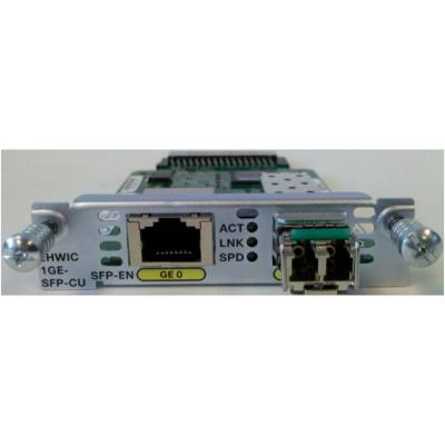 EHWIC 1 port dual mode SFP(100M/1G) or GE(10M/100M/1G)