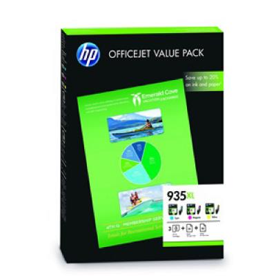 HP 935XL Office Value Pack-75 sht/A4/210 x 297 mm