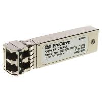HP X132 10G SFP+ LC SR Transceiver: An SFP+ format 10-gigabit transceiver with LC connectors using SR technology.