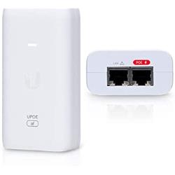 Ubiquiti 802.3af Supported PoE Injector U-POE-af	 Ethernet LAN (RJ-45) ports 1, Power over Ethernet (PoE)
