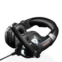 MODECOM VOLCANO MC-849 SHIELD laidinės ausis uždengiančios žaidimų ausinės su mikrofonu ir LED apšvietimu | HPHMOMC849 