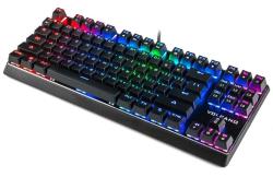 Žaidimų klaviatūra Modecom LanParty RGB Pudding | Mechaninė | Laidinė | Outemu Blue | su spalvotu apšvietimu | K-MC-LANPARTY-U-RGB-BLUEP
