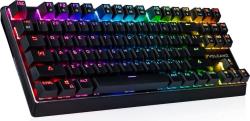 Žaidimų klaviatūra Modecom LanParty RGB | Mechaninė | Laidinė | Outemu Brown | su spalvotu apšvietimu | K-MC-LANPARTY-U-RGB-BROWN | "kbs" | Cyber Week išpardavimas