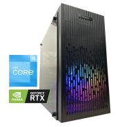Kompiuteris "GALAXY i3 RTX" | Intel® Core™ i3-12100F (3.30 GHz iki 4.30 GHz) | Intel® H610 lustas | 16GB DDR4 3200Mhz | 512GB SSD | GeForce™ RTX 3050 8GB | RGB | 220506_a | 220506_a / GALAXY i3 RTX | + Dovana RGB Žaidimų klaviatūra ir RGB Žaidimų pelė