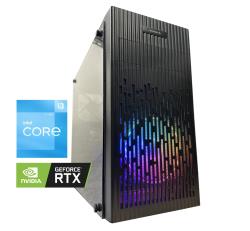 Kompiuteris "GALAXY i3 RTX" | Intel® Core™ i3-12100F (3.30 GHz iki 4.30 GHz) | Intel® H610 lustas | 16GB DDR4 3200Mhz | 512GB SSD | GeForce™ RTX 3050 8GB | 1x RGB | 220506_a | 220506_a / GALAXY i3 RTX