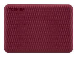 Toshiba Canvio Advance HDTCA20ER3AA 2000 GB, 2.5 ",  USB 3.2 Gen1, Red