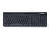 Klaviatūra Microsoft ANB-00021 600 Multimedia, Laidinė, EN klaviatūros išdėstymas, 2 m, Juodas