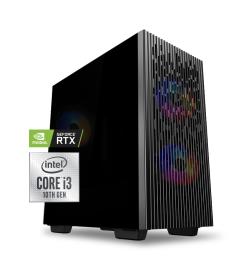 Kompiuteris "eSports Gaming 1" | Intel® Core™ i3-10100F 3.60GHz ~ 4.30GHz („CometLake“) | H510M lustas | 16GB DDR4 | 512GB SSD | GeForce™ RTX 3050 8GB | 220560_b / eSports Gaming 1