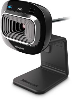 WEB kamera Microsoft T3H-00013 LifeCam HD-3000 Juoda, 720p, USB 2.0 | Akcija "Cyber Week išpardavimas"