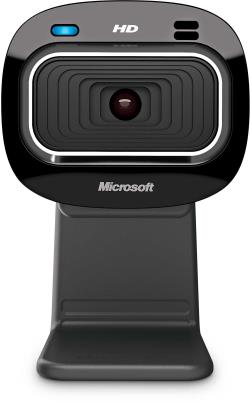 WEB kamera Microsoft T3H-00013 LifeCam HD-3000 Juoda, 720p, USB 2.0