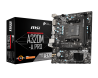 Pagrindinė plokštė MSI A320M-A PRO Processor family AMD, Processor socket AM4, DDR4, Memory slots 2, Supported hard disk drive interfaces SATA, Number of SATA connectors 4, Chipset AMD A320, m-ATX