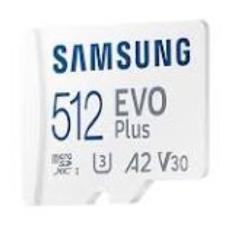 Samsung | microSD Card | EVO Plus | 512 GB | microSDXC | Flash memory class 10 | MB-MC512SA/EU