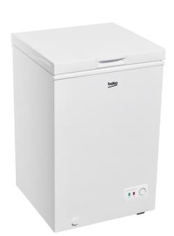 BEKO Freezer box CF100EWN, Energy class E, 98L, Width 54.5 cm, Height 84.5 cm, White