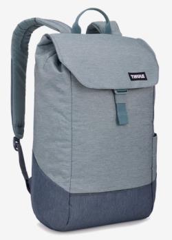 Thule | Backpack 16L | Lithos | Fits up to size 16 " | Laptop backpack | Pond Gray/Dark Slate | TLBP213 POND GRAY/DARK SLATE