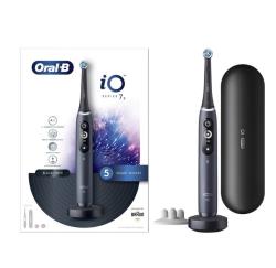 Oral-B iO7s Series Electric Toothbrush, Black Onyx + Travel case | Oral-B | iO7s Black Onyx