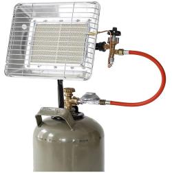 Rothenberger Industrial gas heater Eco without piezo ignition (35984) for propane gas cylinders 5 / 11 kg