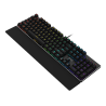 Mechaninė žaidimų klaviatūra AOC GK500 RGB LED šviesa, US, Juoda, Laidinė, USB, OUTEMU Red klavišai