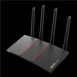 Maršrutizatorius Asus Wireless AX1800 Dual Band Gigabit Router RT-AX55 802.11ax, 10/100/1000 Mbit/s, Ethernet LAN (RJ-45) ports 4, Antenna type 4xExternal | 90IG06C0-BO3100 | Cyber Week išpardavimas