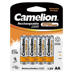 Camelion | AA/HR6 | 2700 mAh | Rechargeable Batteries Ni-MH | 4 pc(s) | 17027406