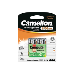 Camelion | AAA/HR03 | 1100 mAh | Rechargeable Batteries Ni-MH | 4 pc(s) | 17011403