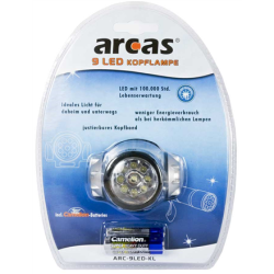 Arcas Headlight ARC9 9 LED, 4 lighting modes | 30710004