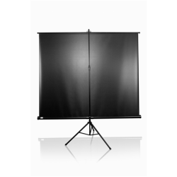 Elite Screens Tripod Series T113UWS1 Diagonal 113 ", 1:1, Viewable screen width (W) 203 cm, Black