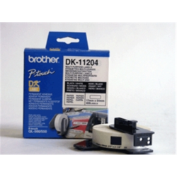 Brother DK-11204 Multi Purpose Labels White, DK, 17mm x 54mm | DK11204