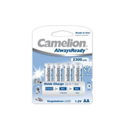 Camelion | AA/HR6 | 2300 mAh | AlwaysReady Rechargeable Batteries Ni-MH | 4 pc(s) | 17423406