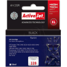Action ActiveJet AH-339R (HP 339 C8767EE)  Ink Cartridge, Black