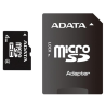 ADATA 4 GB, MicroSDHC, Flash memory class 4, SD adapter