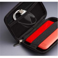 Case Logic Portable Hard Drive Case Black, Molded EVA Foam | QHDC101 BLACK