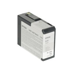 Epson ink cartridge light light black for Stylus PRO 3800, 80ml | Epson | C13T580900