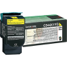 Lexmark C544, X544 Yellow Extra High Yield Return Programme Toner Cartridge (4K) Cartridge, Yellow, 4000 pages