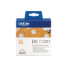 Brother | DK-11221 Square Paper Label | White | DK | 23mm