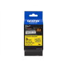 Brother | TZe-S621 Strong Adhesive Laminated Tape | Black on Yellow | TZe | 8 m | 9 cm