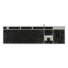 A4Tech Slim Keyboard KD-300 Wired, USB, USB, 	Silver-Grey, Illuminated keyboard with smart backlighting, Wireless connection No, 	US+LT, Numeric keypad, 680 g